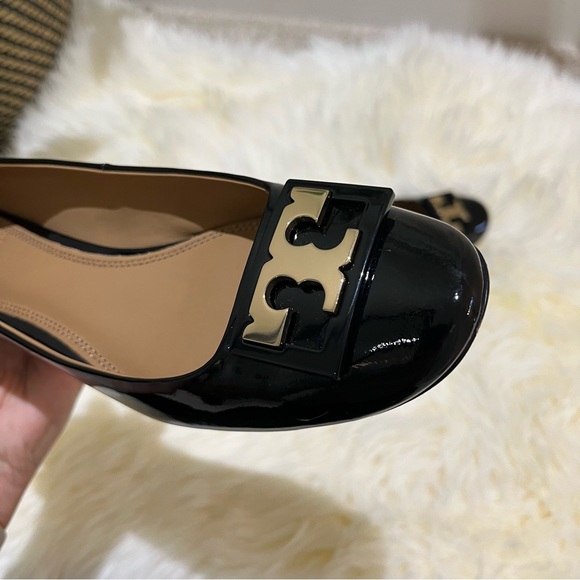 Tory Burch Women's Jill Pump Patent Leather Pump Heel Shoes (With shoe box) - Picture 6 of 16